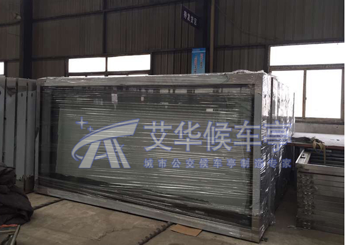 河北不锈钢候车亭项目(图3)