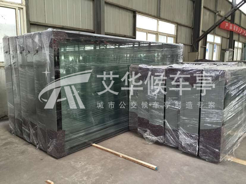 [4.20]湖北武汉定制候车亭项目发货(图2)