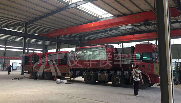 [4.30]河北仿古候车亭项目发货(图2)