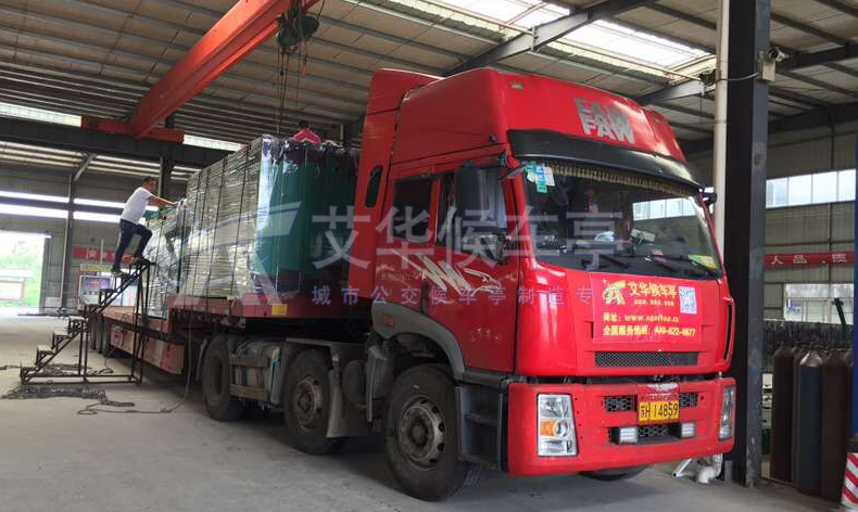 [7.20]江苏淮安定制候车亭项目发货(图3)