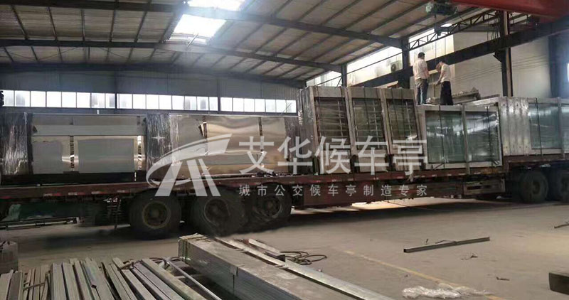 [17-5.12]苏州不锈钢候车亭第六批发货(图2)