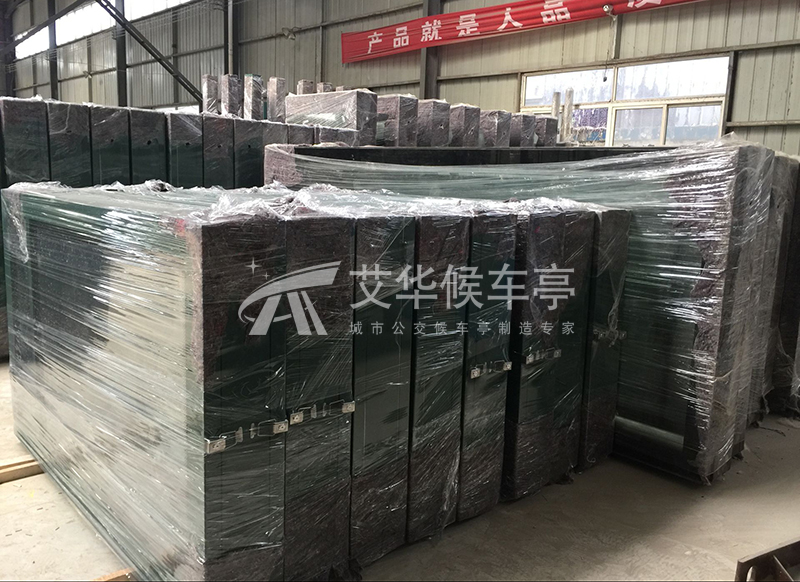 [17-6.21]河北定制款候车亭项目(图2)