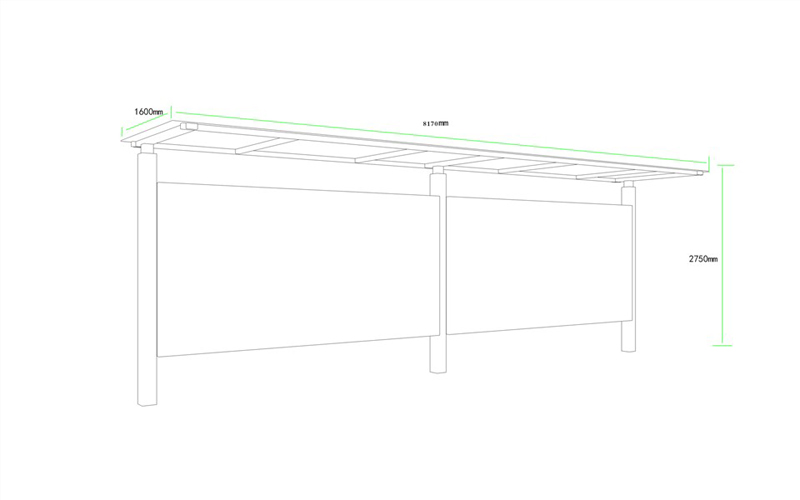 简约时尚候车亭AH-2796(图3)
