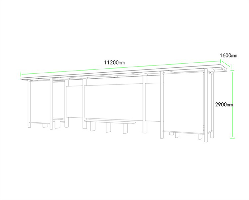 城市品位候车亭AH-3034(图3)