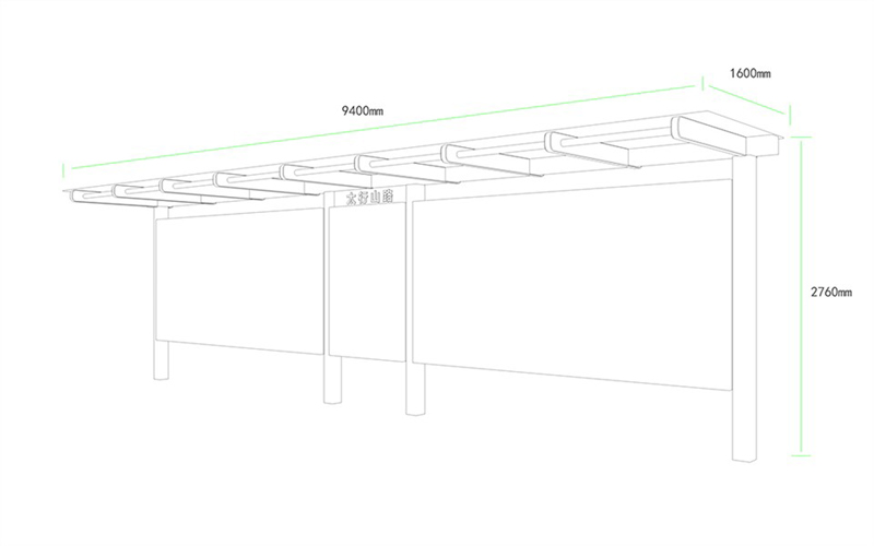 城市品位候车亭AH-3008(图3)