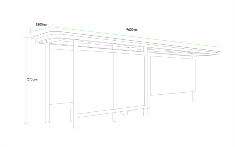 城市品位候车亭AH-3005(图3)