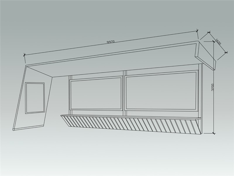 城市品位候车亭AH-2751(图3)