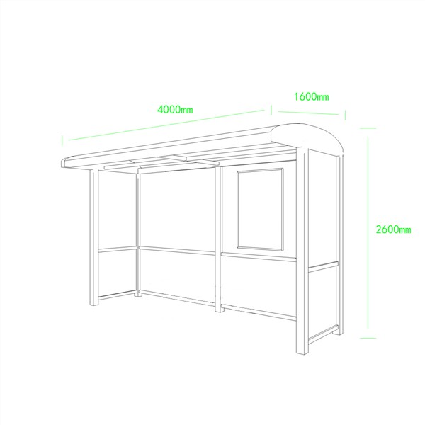 欧美系列候车亭AH-2779(图5)