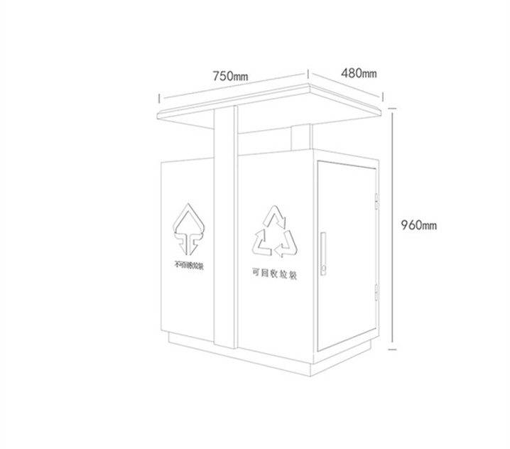 广告垃圾箱AH-2629(图3)