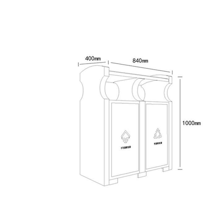 广告垃圾箱AH-2625(图3)