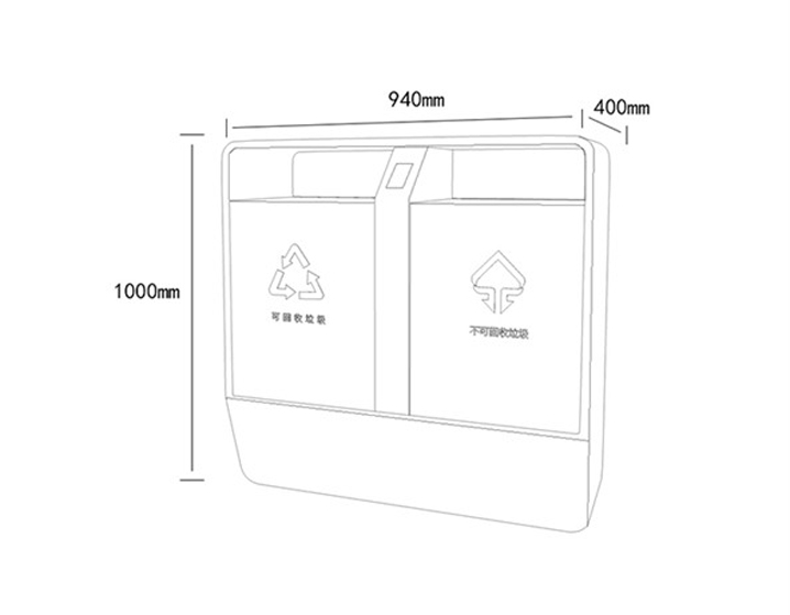 广告垃圾箱AH-2621(图3)