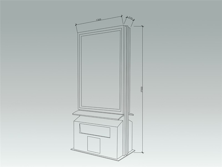 广告垃圾箱AH-2617(图3)