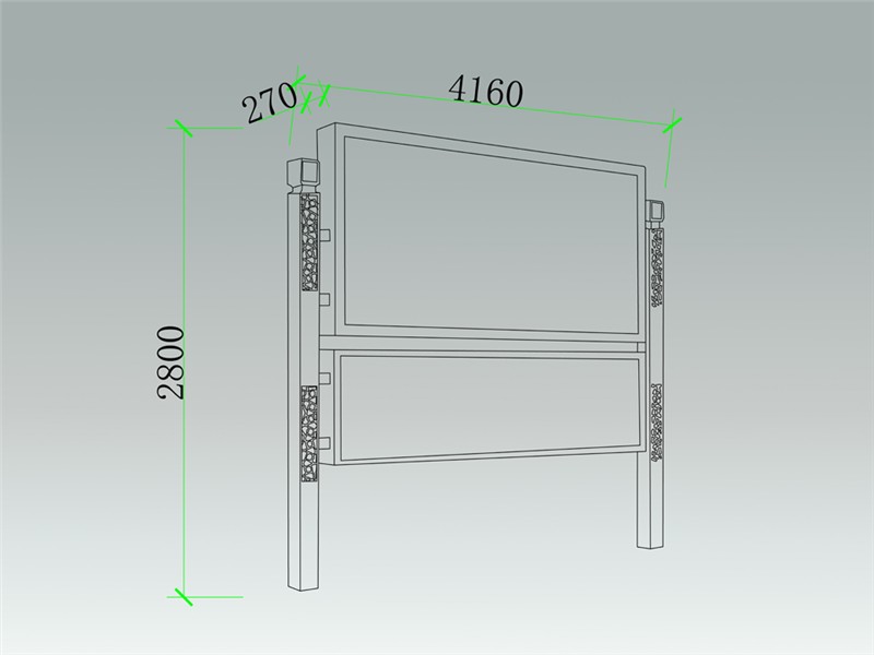 宣传栏AH-2943(图3)