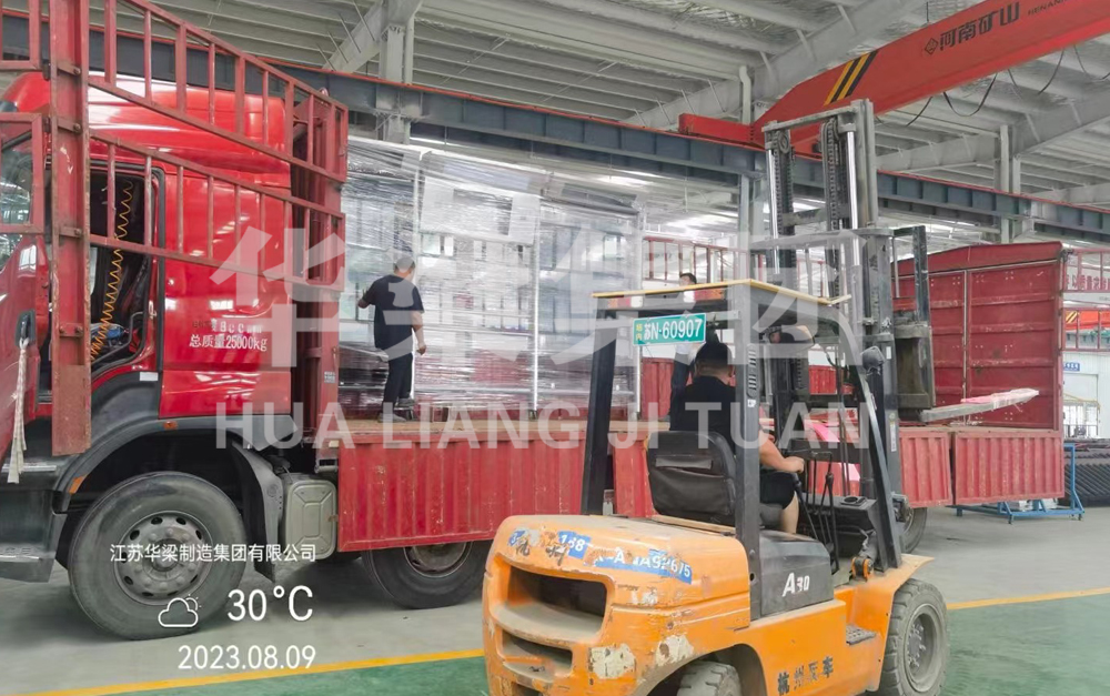 [23.8.9]上海市定制不锈钢候车亭项目第一车发货(图3)