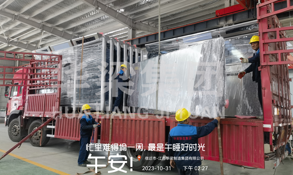 [23.10.31]上海市定制不锈钢公交候车亭项目第三车发货(图3)