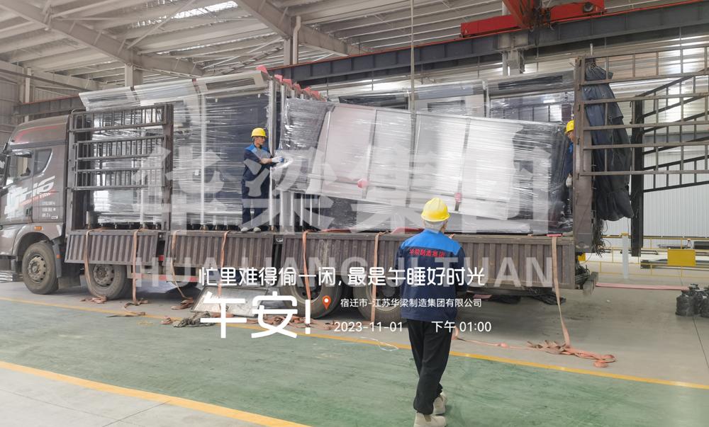[23.11.1]上海市定制不锈钢公交候车亭项目第四车发货(图3)