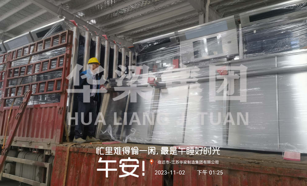 [23.11.2]上海市定制不锈钢公交候车亭项目第六车发货(图2)