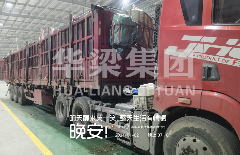 [24.1.2]江苏省某市定制款不锈钢公交候车亭项目第六车发货(图3)