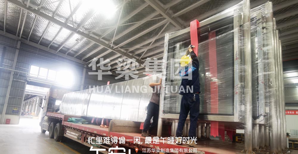 [25.5.21]江苏省某市定制款不锈钢公交候车亭项目装车发货(图3)