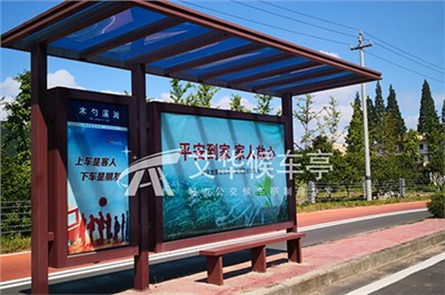 [21.2.21]浙江省定制公交候车亭发货